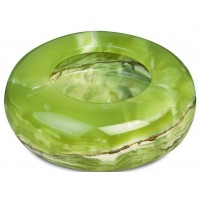 Yeşil Onyx Oval Kültablası